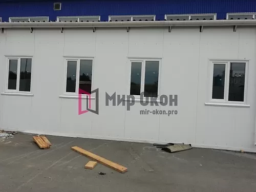 Пластиковые окна в производственное помещение Пластиковые окна в производственное помещение