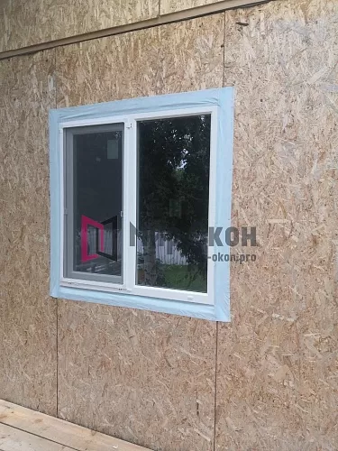 Пластиковое окно в каркасный дом Пластиковое окно в каркасный дом