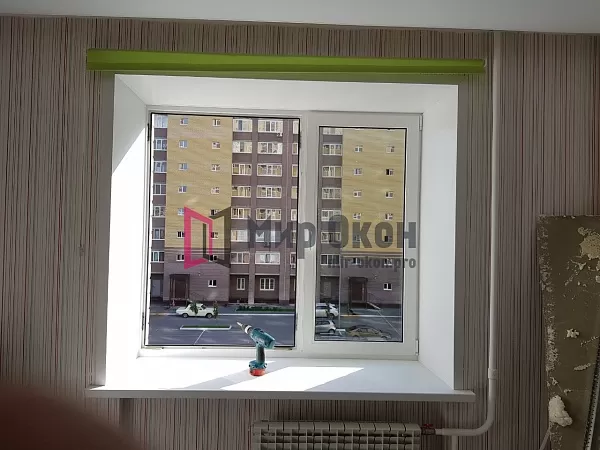 Установленное окно "под ключ" Установленное окно "под ключ"