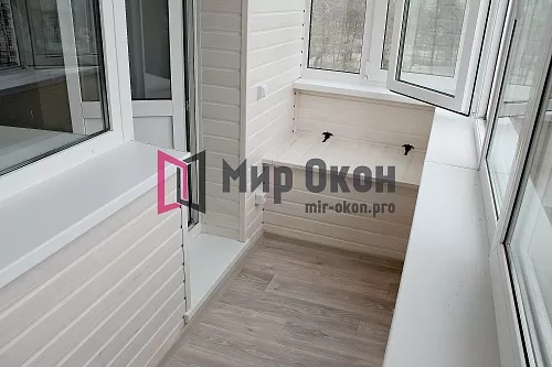 Наши работы-Балкон обшивка37 Наши работы-Балкон обшивка37