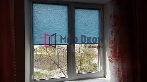 Синие рулонные шторы Синие рулонные шторы