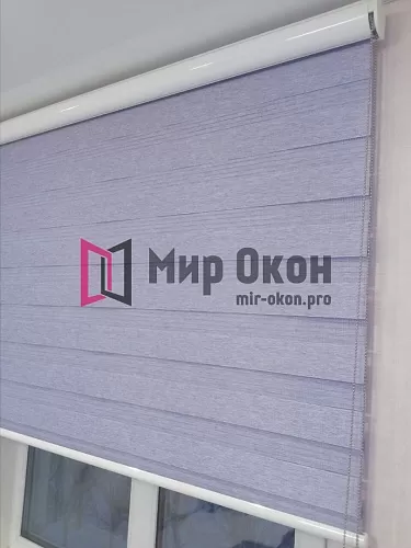 Рулонная штора день-ночь на проем Рулонная штора день-ночь на проем