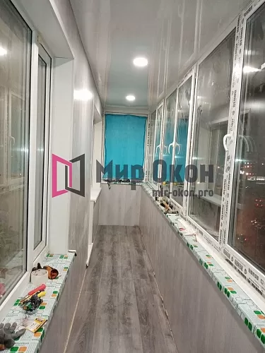 Наши работы-Балкон обшивка29 Наши работы-Балкон обшивка29