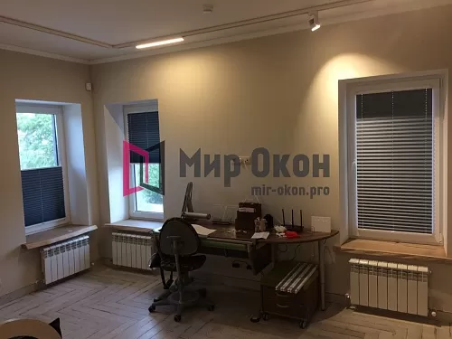 Шторы плиссе в офисе Шторы плиссе в офисе